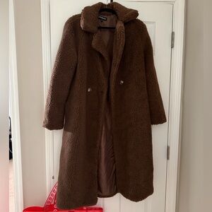 Brand new never worn Teddy coat